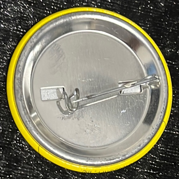 Vintage Bonton Yellow and Gray Cat Button - Picture 3 of 5